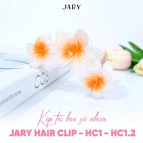 KẸP TÓC HOA SỨ NHỰA JARY HAIR CLIP HC1 HC1.2
