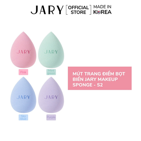 MÚT TRANG ĐIỂM JARY MAKEUP SPONGE - S2 - FULLBOX