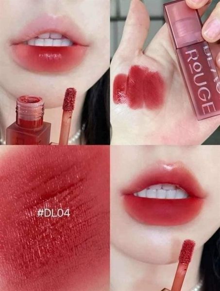 [DL01 - DL14] Son Kem Lì, Mịn Mượt Nhẹ Môi Black Rouge Double Layer Over Velvet 4.1g