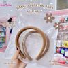 BĂNG ĐÔ CÀI TÓC BẰNG VẢI MÀU BASIC JARY HAIR BAND HB6 HB6.1