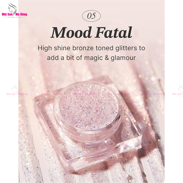 Gel Nhũ Mắt Kim Tuyến Glint Glitter Gel #05 Mood Fatal 3.8gr