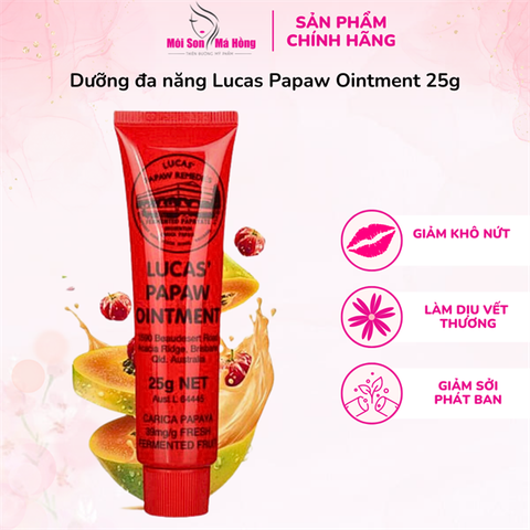 Kem Đa Năng Lucas Papaw Ointment - Úc 25g