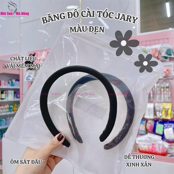 BĂNG ĐÔ CÀI TÓC BẰNG VẢI MÀU BASIC JARY HAIR BAND HB6 HB6.1