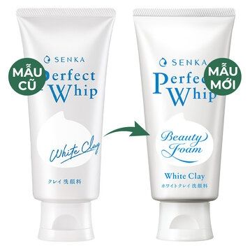 Sữa Rửa Mặt Senka Đất Sét Trắng Làm Đều Màu Da 120g