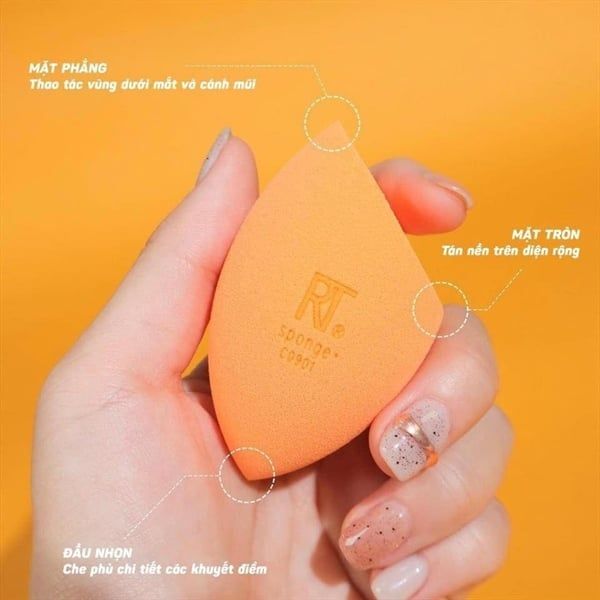 Mút Trang Điểm Real Techniques (Kèm Hộp)