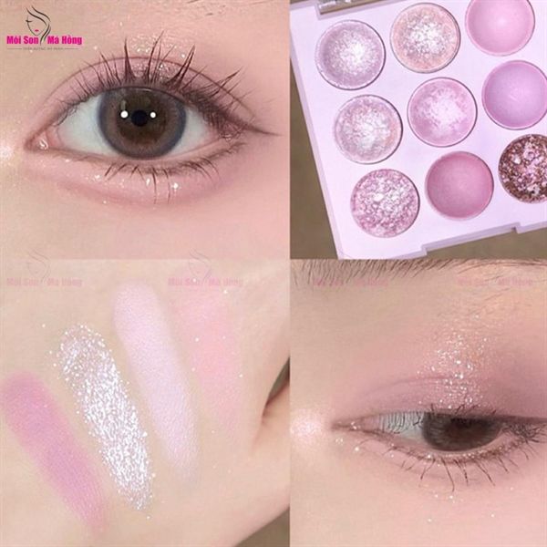 Bảng Phấn Mắt 9 Ô Màu Dasique Ice Cream Shadow Palette