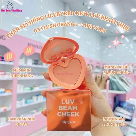 Phấn Má Hồng Lilybyred New Luv Beam Cheek 03