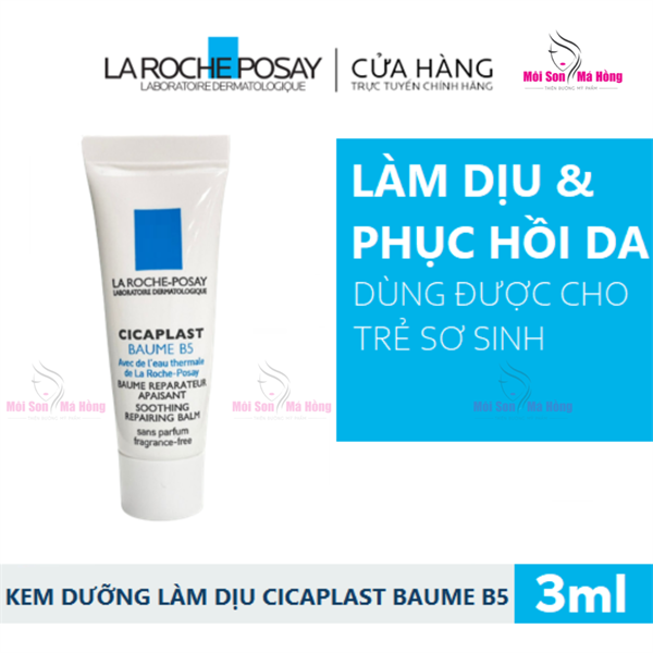 Kem Dưỡng Làm Dịu Mát, Phục Hồi Da La Roche-Posay Cicaplast Baume B5+ Ultra Reparateur Apaisant ( Phiên Bản Mới Nhất ) 3ML