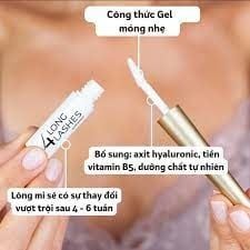 Serum Dưỡng Dài Dày Mi Long 4 Lashes nội địa BaLan