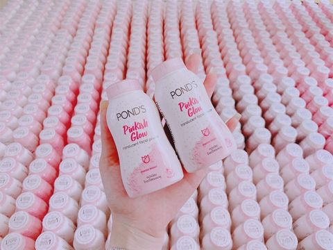 Phấn phủ bột Ponds Magic Powder trắng hồng 50g