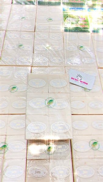 Xà phòng kích trắng cám gạo Thái Lan Jam Rice Milk Soap 65g
