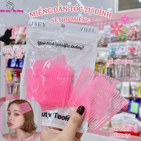 MIẾNG DÁN TÓC TỰ DÍNH JARY HAIR STICKER SET 10 MIẾNG