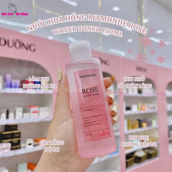 Nước Hoa Hồng Mamonde Rose Water Toner 150ml