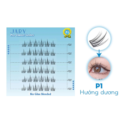 Mi giả jary keo sẵn hộp giấy P1 hướng dương