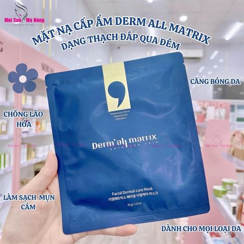 Mặt Nạ Derm All Matrix Facial Dermal-Care Mask (1 miếng)