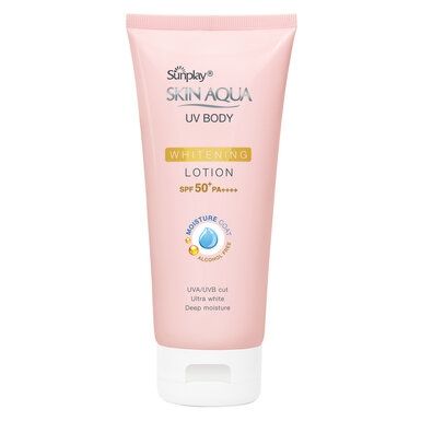 Lotion Chống Nắng Sunplay Dưỡng Thể Sáng Mịn 150g Skin Aqua UV Body Whitening Lotion SPF 50+ PA++++