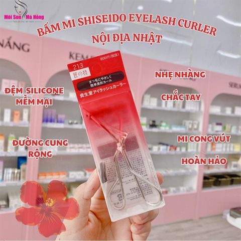 Kẹp Bấm Mi Shiseido Eyelash Curler - Nhật Bản