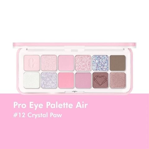 Bảng Phấn Mắt 12 Ô Clio Pro Eye Palette Luxury Koshort Edition #12 Crystal Paw