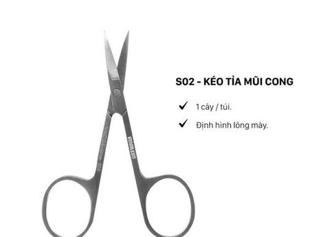 Kéo Tỉa Mũi Cong Vacosi S01/S02