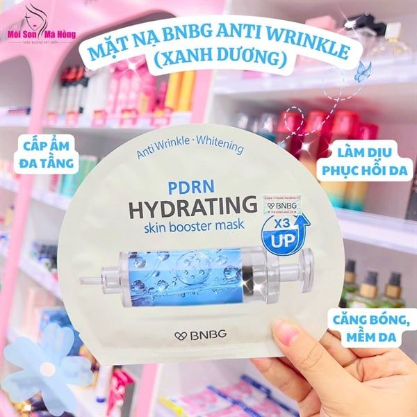 Mặt Nạ BNBG Anti Wrinkle - Whitening Skin Booster Mask 30ml