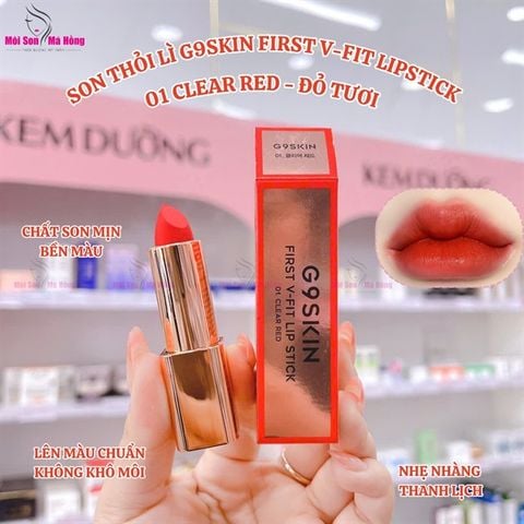 G9SKIN Son Thỏi G9 Skin First V-Fit Lipstick 3.5g