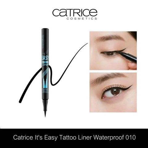Bút Dạ Kẻ Mắt Chống Thấm Nước Catrice It’s Easy Tattoo Liner Waterproof 010 Black Lifeproof