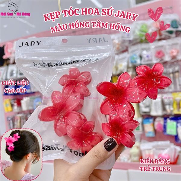 KẸP TÓC HOA SỨ NHỰA JARY HAIR CLIP HC1 HC1.2