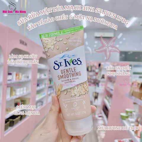 Sữa Rửa Mặt St.Ives Tẩy Tế Bào Chết 170g