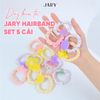 DÂY BUỘC TÓC JARY HAIRBAND SET 5 CÁI - HB1 - HB1.0 - HB1.0.1 - MÀU TÍM