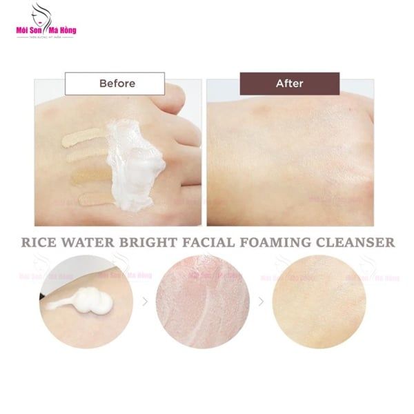 Sữa Rửa Mặt the Face Shop Rice Water Bright Cleansing Foam 150ml