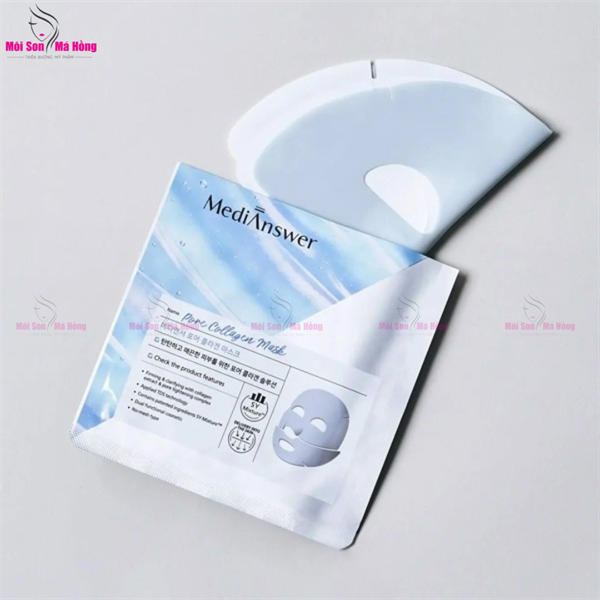 Mặt nạ Medi Answer Pore Collagen Mask (Xanh dương)