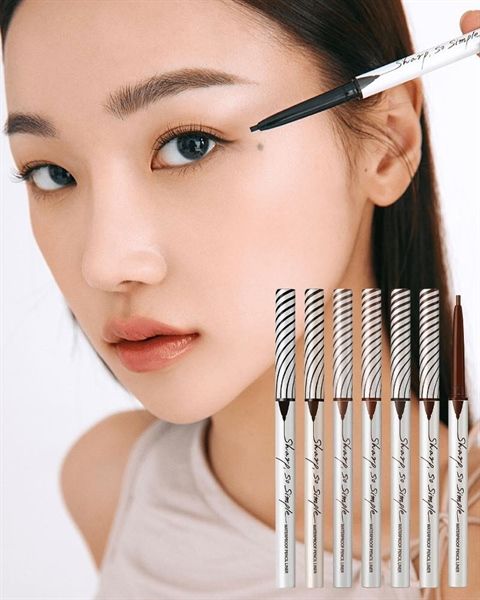Chì Kẻ Mắt CLIO Sharp So Simple Waterproof Pencil Liner 001 Màu Đen