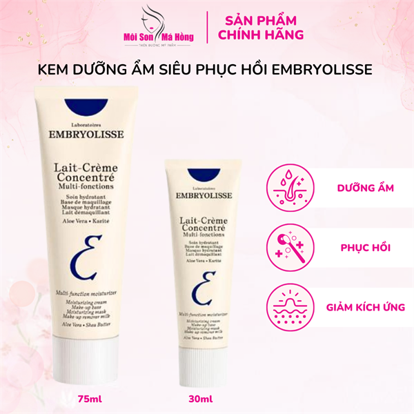 Kem Dưỡng Phục Hồi Embryolisse Lait-Crème Concentré 75ml