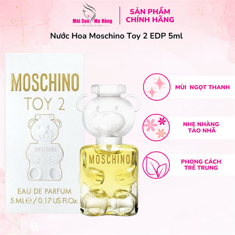Nước Hoa Nữ Moschino Toy 2 EDP 5ml