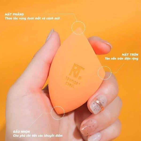 Mút Tán Kem Nền Real Techniques Base Miracle Complexion Sponge