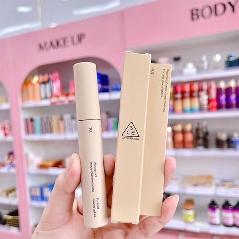 Mascara 3CE Kháng Nước Làm Dày Và Cong Mi 7.5g