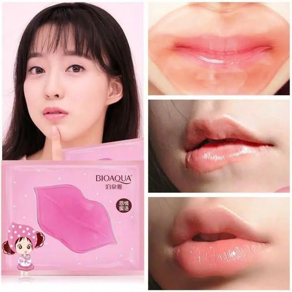 Mặt nạ môi Bioaqua #burberry