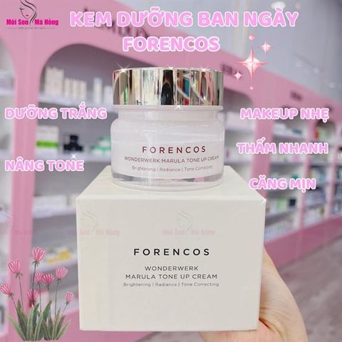 Kem Dưỡng Forencos Dầu Marula Nâng Tông Da Ban Ngày 50ml trắng