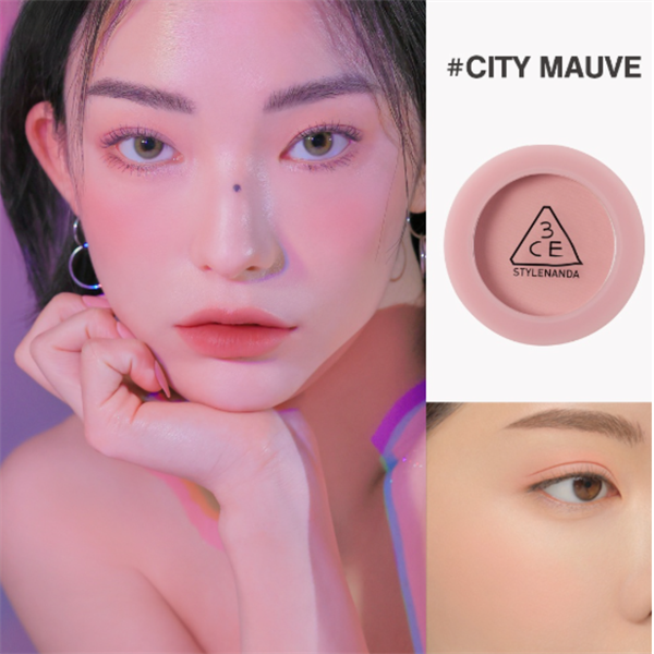 Phấn má hồng 3CE Face Blush Split Second Edition #City Mauve