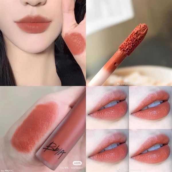 Son kem lì Bbia Last Velvet Lip Tint Version 5 23 Romantic Note 5g - Cam Đỏ Đất