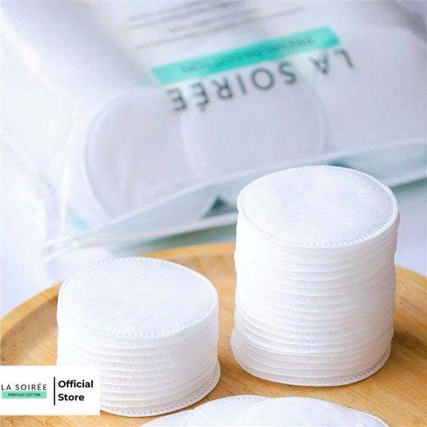 (CÔNG TY) Bông Tẩy Trang La Soirée Premium Cotton 225 Miếng