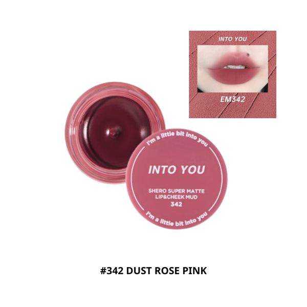 Son Lì & Má Hồng Into You Shero Super Matte Lip & Cheek Mud Canned 5g
