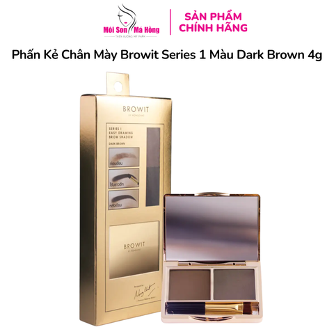 Phấn Kẻ Chân Mày Browit Series 1 Màu Dark Brown 4g