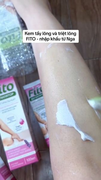 Kem Tẩy Lông Fito Hữu Cơ 100ml