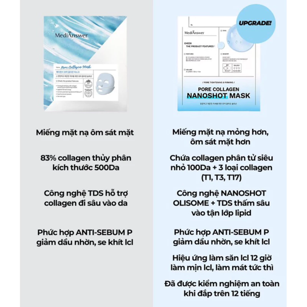 (CÔNG TY) Mặt Nạ Dạng Thạch MediAnswer Mask 37g (Mẫu Mới)