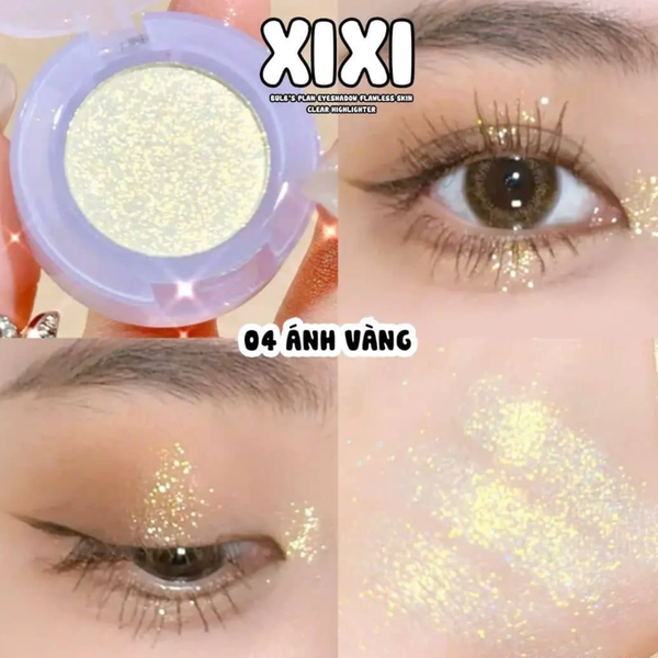 XIXI Nhũ Mắt Kiêm Bắt Sáng Bulb's Plan Eyeshadow