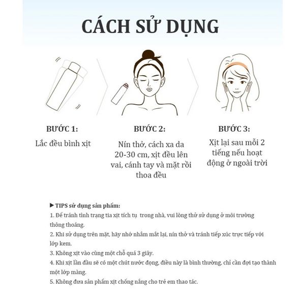 (CÔNG TY) Xịt Chống Nắng Nâng Tone HEXZE 100ml SPF30 PA+++ – Bảo Vệ Da, Dưỡng Ẩm, Nâng Tone Tự Nhiên