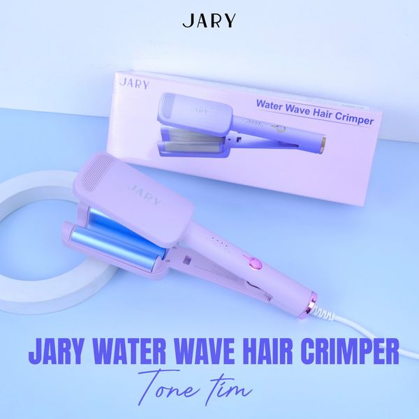 MÁY BẤM TÓC SÓNG NƯỚC JARY WATER WAVE HAIR CRIMPER - TONE HỒNG