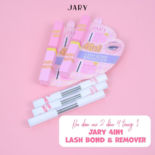 Mascara Keo Dán Mi 2 Đầu Jary 4in1 Lash Bond & Remover 4g