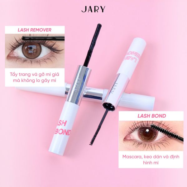 Mascara Keo Dán Mi 2 Đầu Jary 4in1 Lash Bond & Remover 4g